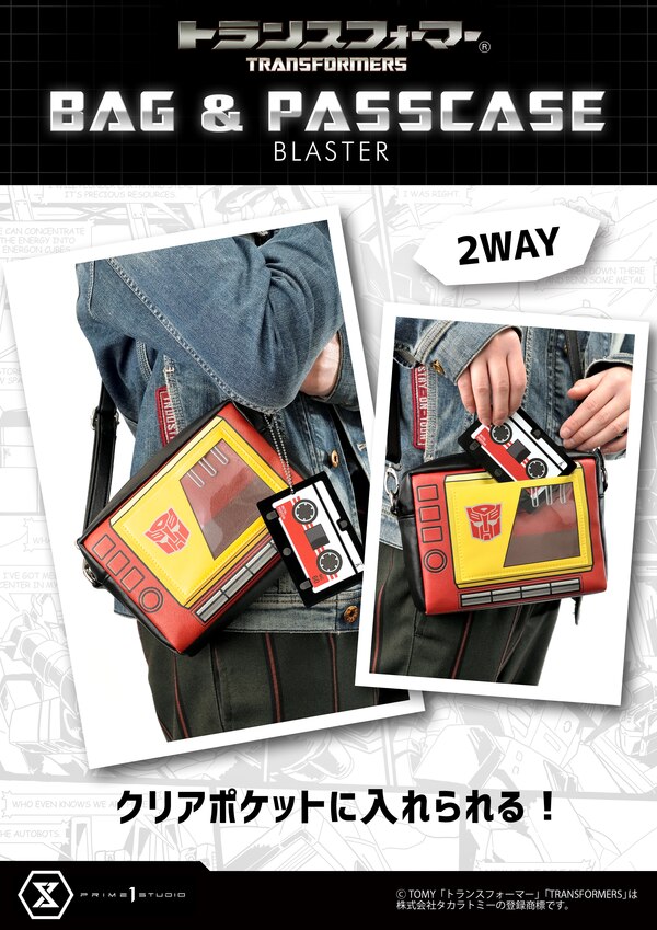 Transformers Generations Blaster Bag And Pass Case From Prime 1 Studio  (2 of 2)